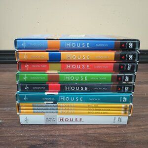 House MD Complete TV Series Seasons 1-8 DVD 1 2 3 4 5 6 7 8 Hugh Laurie